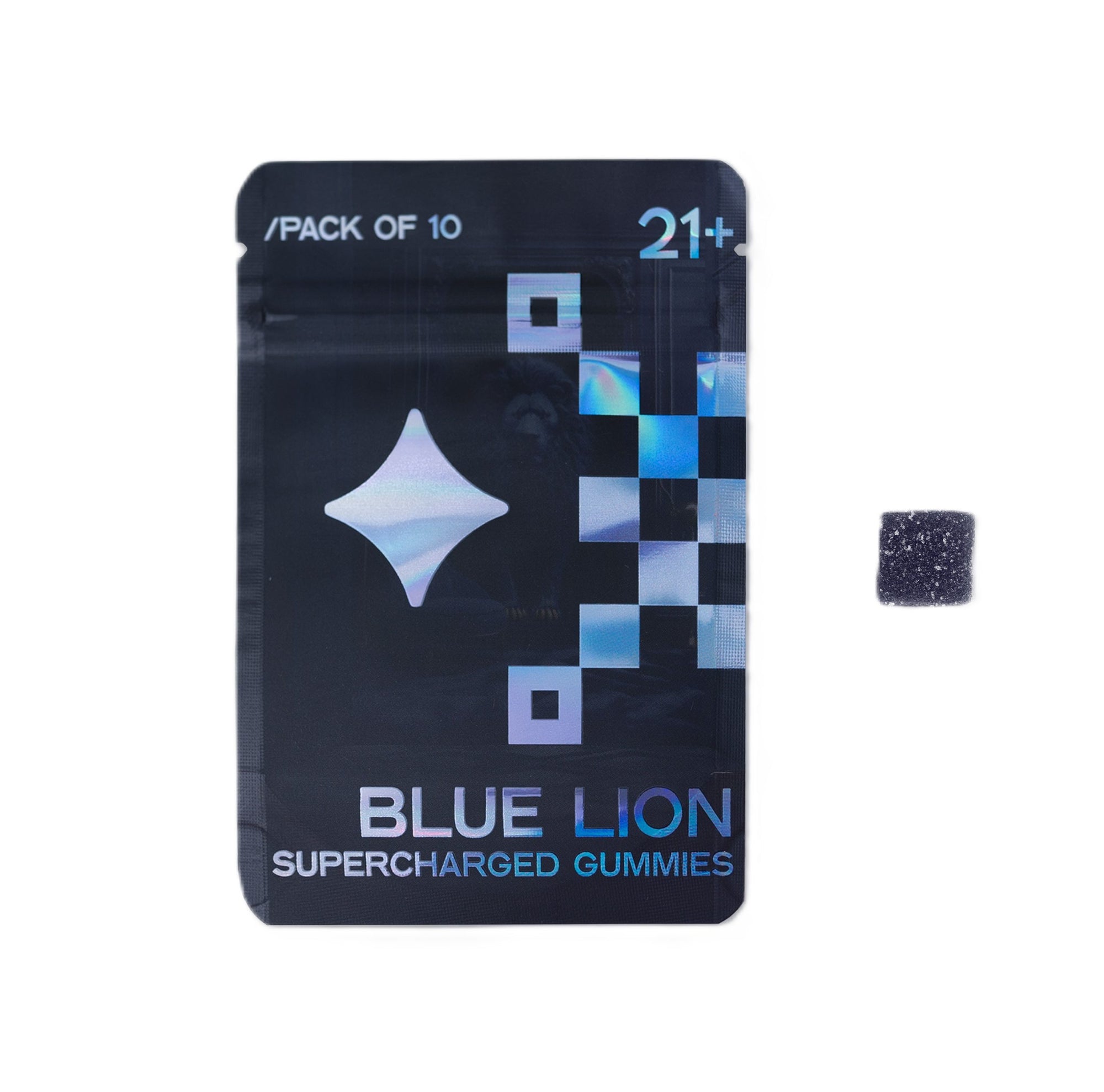 Blue Lion 3G Gummies 10pk - MushroomTek